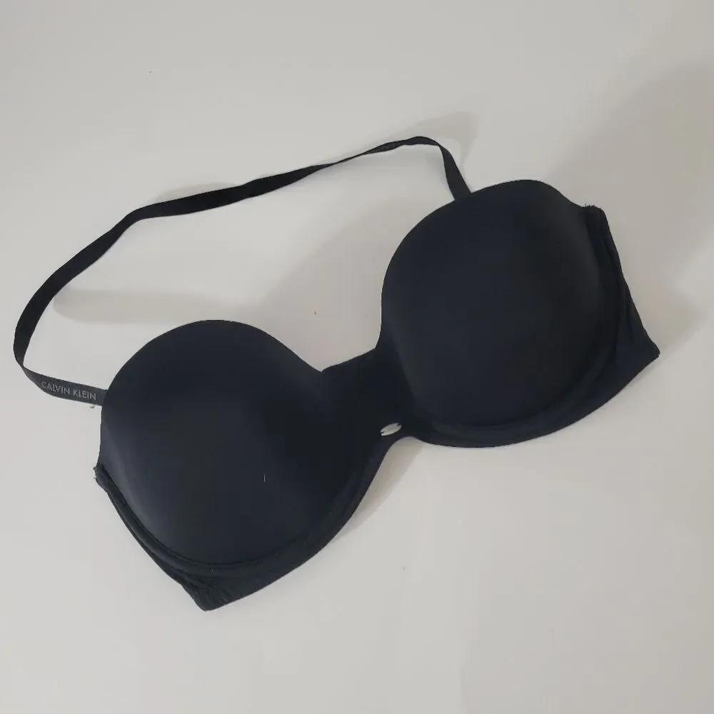 Calvin Klein halter black bra
